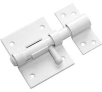 Засов дверной DOMART ЗД-60 белый 4607111627476