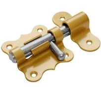 Засов дверной DOMART фигурный ЗДФ-60 золото 4660015162276