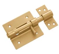 Засов дверной DOMART ЗД-80 золото 4607111622464