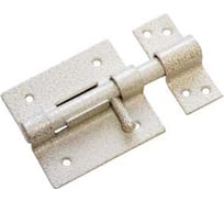 Засов дверной DOMART ЗД-80 белый антик 4607111622501