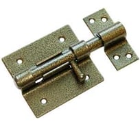 Засов дверной DOMART ЗД-80 бронза антик 4607111622518