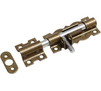 Засов дверной DOMART фигурный ЗДФ-170 (с проушиной) бронза антик 4660046014438