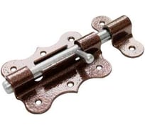 Засов дверной DOMART фигурный ЗДФ-100 медь антик 4660015162351