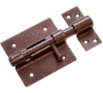 Засов дверной DOMART ЗД-80 медь антик 4607111622525