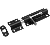 Засов дверной DOMART ЗД-170 (с проушиной) черный 4660046014391