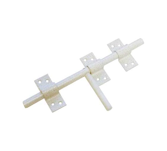 Засов универсальный DOMART ЗУ-250 белый антик 4620007781557 1