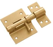 Засов дверной DOMART ЗД-60 золото 4607111627490