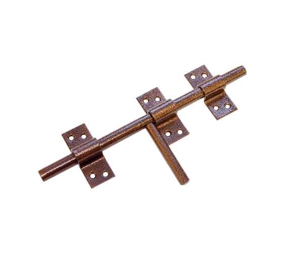 Засов универсальный DOMART ЗУ-250 медь антик 4620007781588 1