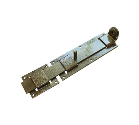 Засов с проушиной плоский DOMART ЗПП-350 бронза антик 4620007788884 1