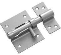 Засов дверной DOMART ЗД-60 серый металлик 4607111629012