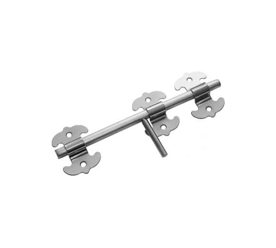 Засов универсальный DOMART фигурный ЗУФ-300 хром 4620007788815 1