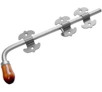 Засов универсальный DOMART фигурный ЗУФ-400 мод.2 серый металлик 4620007785722