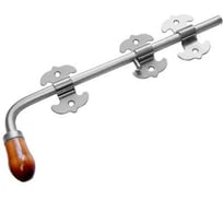 Засов универсальный DOMART фигурный ЗУФ-400 мод.2 хром 4620007788822