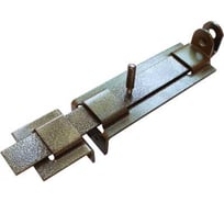 Засов с проушиной плоский DOMART ЗПП-350 мод.2 бронза антик 4620007789003