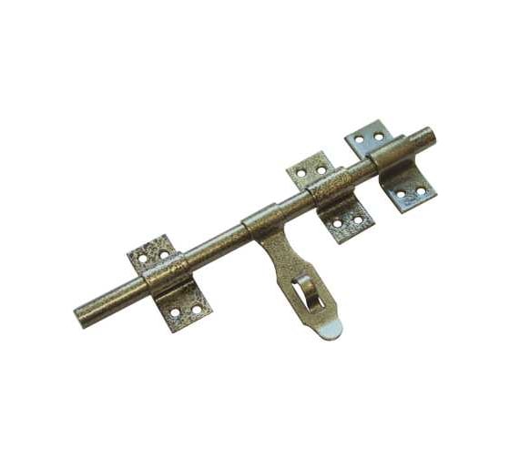 Засов универсальный DOMART ЗУ-250 с накладкой бронза антик 4660015163181 1