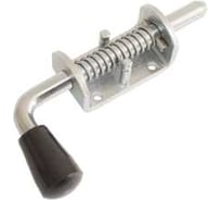 Засов пружинный DOMART (75) 160 мм белый 4620031741596