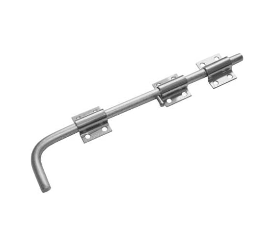 Засов универсальный DOMART ЗУ-400 мод.2 хром 4620007788839 1