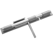 Засов DOMART ДОБРЫНЯ 300 мм серый металлик 4660015165062