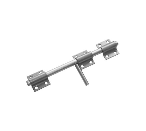 Засов универсальный DOMART ЗУ-300 серый металлик 4620007785821 1