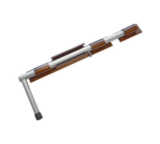 Засов DOMART ДОБРЫНЯ 450 мм коричневый металлик 4660015165116 1