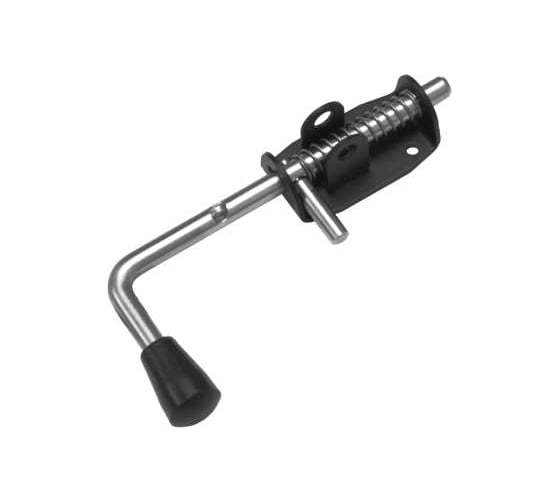 Засов пружинный DOMART (90) 220 мм мод.2 (с проушиной) цинк 4660046013196 1