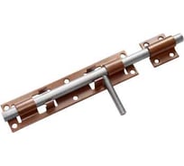 Засов дверной DOMART ЗД-300 коричневый металлик 4620007785982