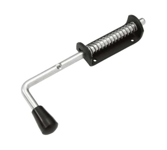 Засов пружинный DOMART (110) 250 мм мод.2 черный 4620031742715 1