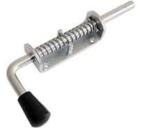 Засов пружинный DOMART (110) 220 мм белый 4620031742227