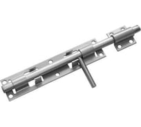 Засов дверной DOMART ЗД-300 серый металлик 4620007786026