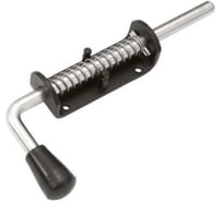 Засов пружинный DOMART (110) 220 мм черный 4620031742265