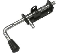 Засов пружинный DOMART (110) 220 мм мод.2 ( с проушиной) цинк 4660046013356