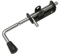 Засов пружинный DOMART (110) 250 мм мод.2 ( с проушиной) цинк 4660046013370