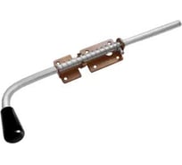 Засов с пружиной DOMART 400 мм коричневый металлик 4620007783179