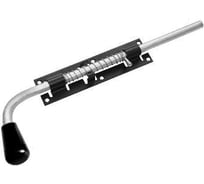 Засов с пружиной DOMART ЗСП-400 мод.2 черный 4620007786330