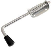 Засов пружинный DOMART (90) 250 мм мод.2 белый 4620031746911