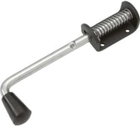 Засов пружинный DOMART (75) 230 мм мод.2 черный 4620031742173