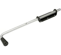 Засов с пружиной DOMART 500 мм мод.5 черный 4620031745051