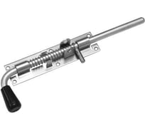 Засов с пружиной DOMART ЗСП-300 мод.2 (с проушиной) цинк 4660046012854