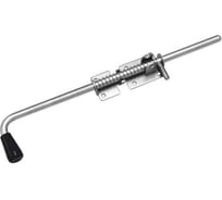 Засов с пружиной DOMART 500 мм (с проушиной) цинк 4660046012571