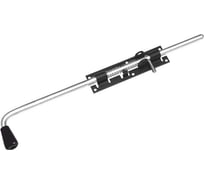 Засов с пружиной DOMART ЗСП-600 мод.2 (с проушиной) черный 4660046012908