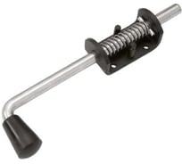 Засов пружинный DOMART (75) 230 мм черный 4620031741817