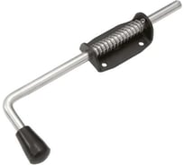 Засов пружинный DOMART (90) 280 мм черный 4620031746683