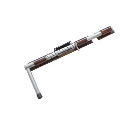 Засов DOMART ДОБРЫНЯ с пружиной 450 мм мод.2 медь антик 4660015165581 1