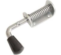 Засов пружинный DOMART (75) 140 мм мод.2 белый 4620031741862