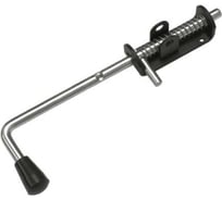 Засов пружинный DOMART (110) 330 мм мод.2 ( с проушиной) черный 4660046013400