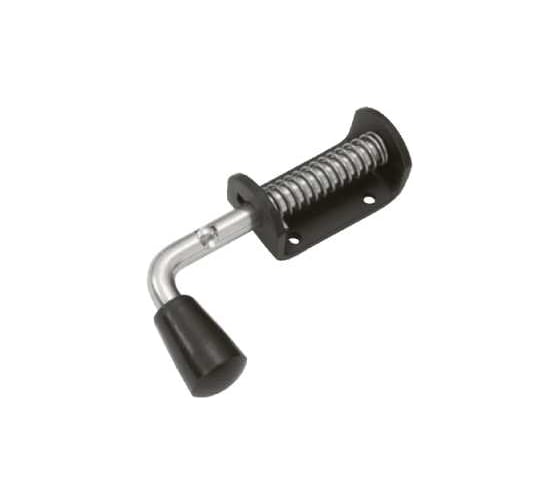 Засов пружинный DOMART (75) 140 мм мод.2 черный 4620031741909 1