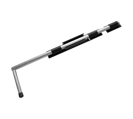 Засов DOMART ДОБРЫНЯ 600 мм мод.2 черный 4660015165161 1