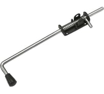 Засов пружинный DOMART (110) 550 мм ( с проушиной) черный 4660046013325