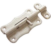 Шпингалет DOMART ШФ-80 белый антик 4607111621931