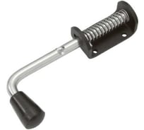 Засов пружинный DOMART (75) 190 мм мод.2 черный 4620031742081